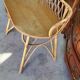 Rattan desk with 1 drawer ref JE