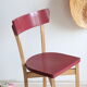 Chaise bistrot en bois vintage revisitée