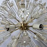 Important flush mount lamp from the middle of the last century Emil Stejnar for Rupert Nikoll. Austria, 1960s