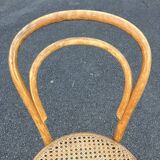Radomsko style Thonet Baumann curved wood bistro chair