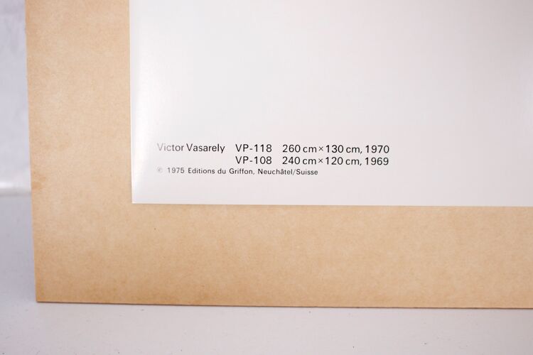 Victor Vasarely VP 118-VP 1O8