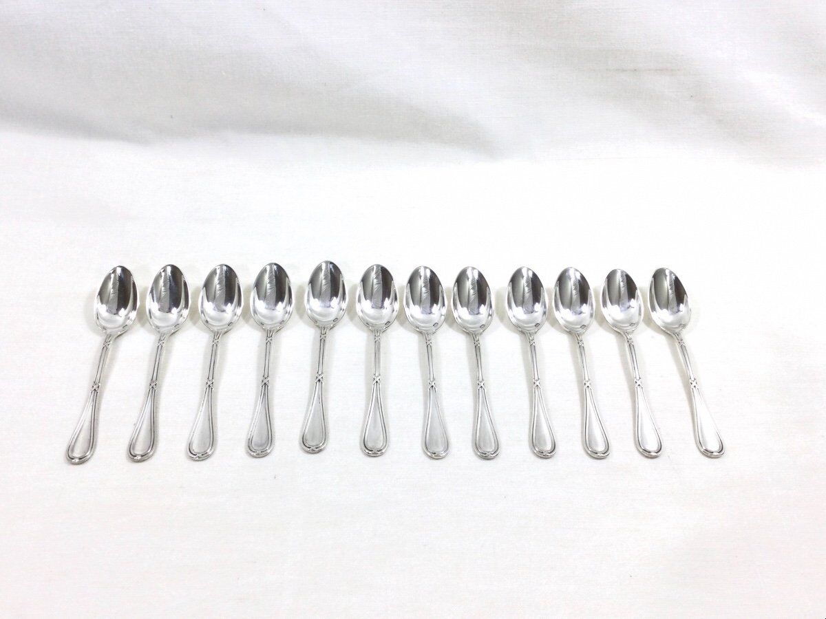 Hénin Et Cie - Spoons in Moka Louis XVI