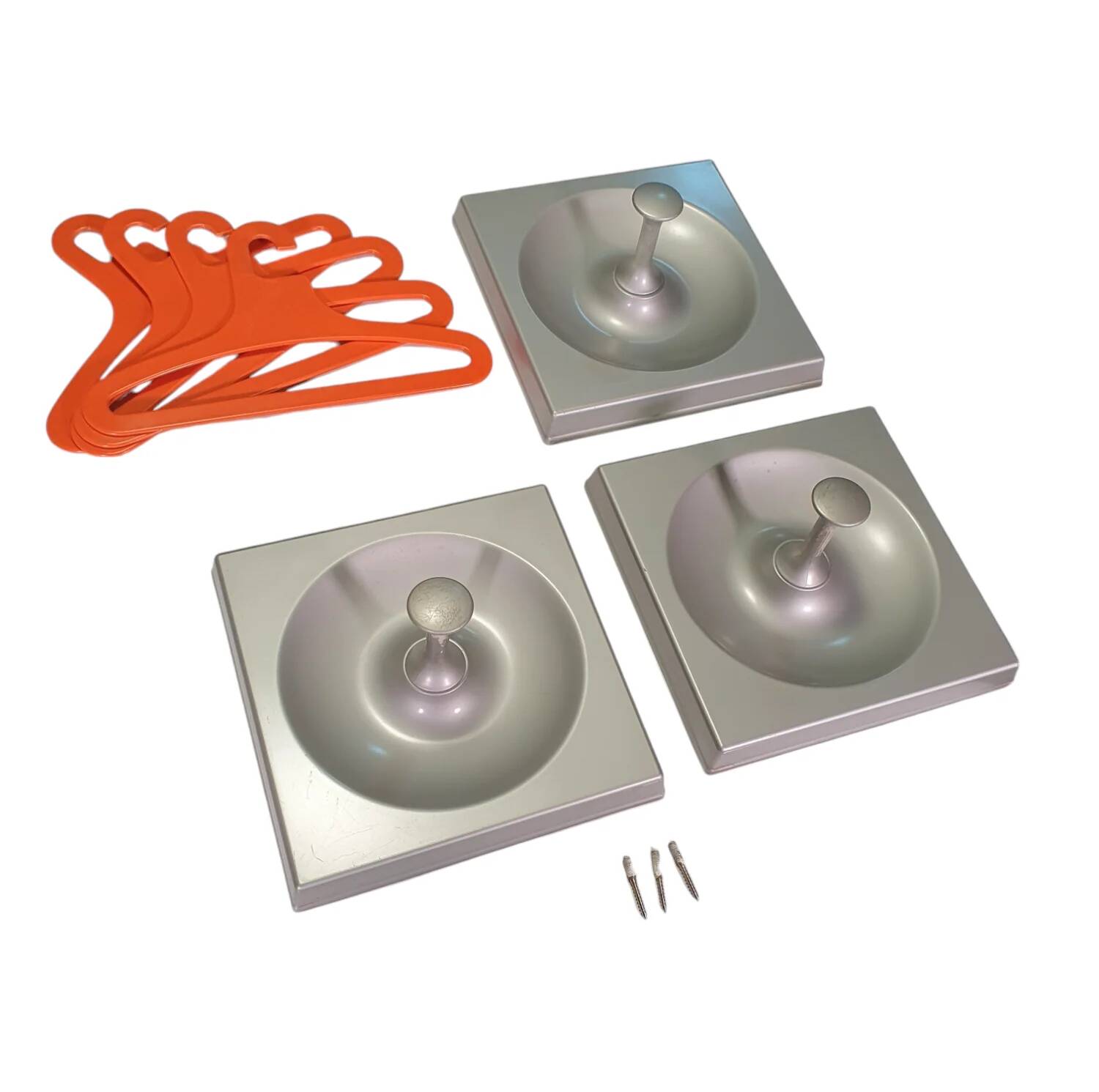 Mid-century space age Quadro set / Jürgen Lange for Schönbuch / Germany, 1960s / set of 12