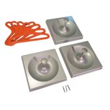 Mid-century space age Quadro set / Jürgen Lange for Schönbuch / Germany, 1960s / set of 12