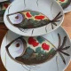 Assiettes plates Mid Century