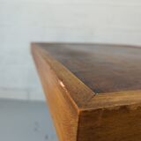 Square pedestal table art deco year 30