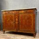 Empire / charles x buffet in noble wood marquetry around 1850