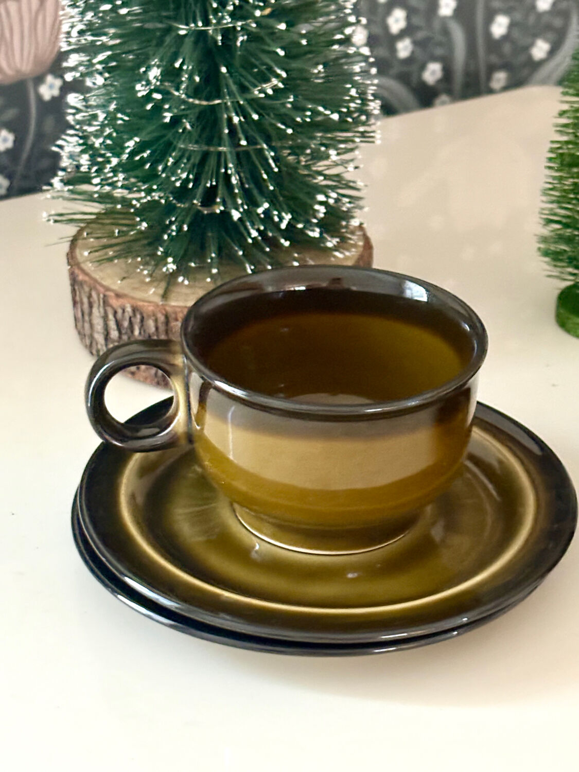 Set of 2 vintage 1970 mugs made in Poland