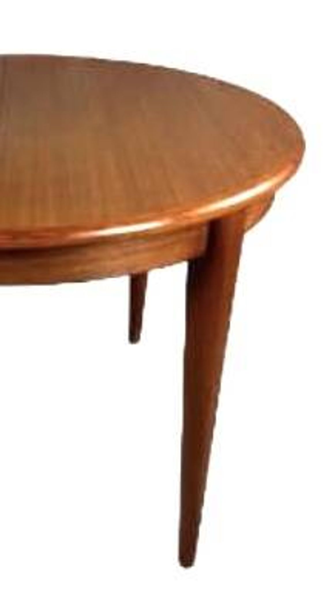 Vintage Scandinavian teak table, Baumann style table