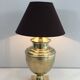 Neoclassical style brass baluster lamp