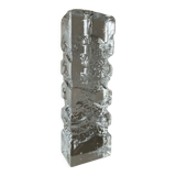 Vintage soliflore vase in molded glass