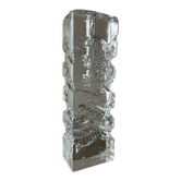 Vintage soliflore vase in molded glass
