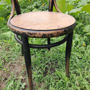 Pair of bistro-style chairs