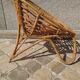 Paire de fauteuils rotin vintage