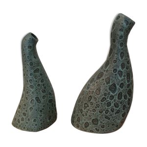 Paire de vases céramique