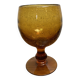Bubble glass vase