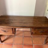 Solid oak desk