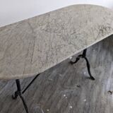 Marble bistro table