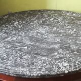 Table pedestal on Napoleon III marble, central foot