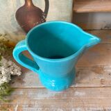 Turquoise Pichet Digoin from the 1950s