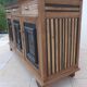 Solid wood sideboard 3 doors 3 drawers