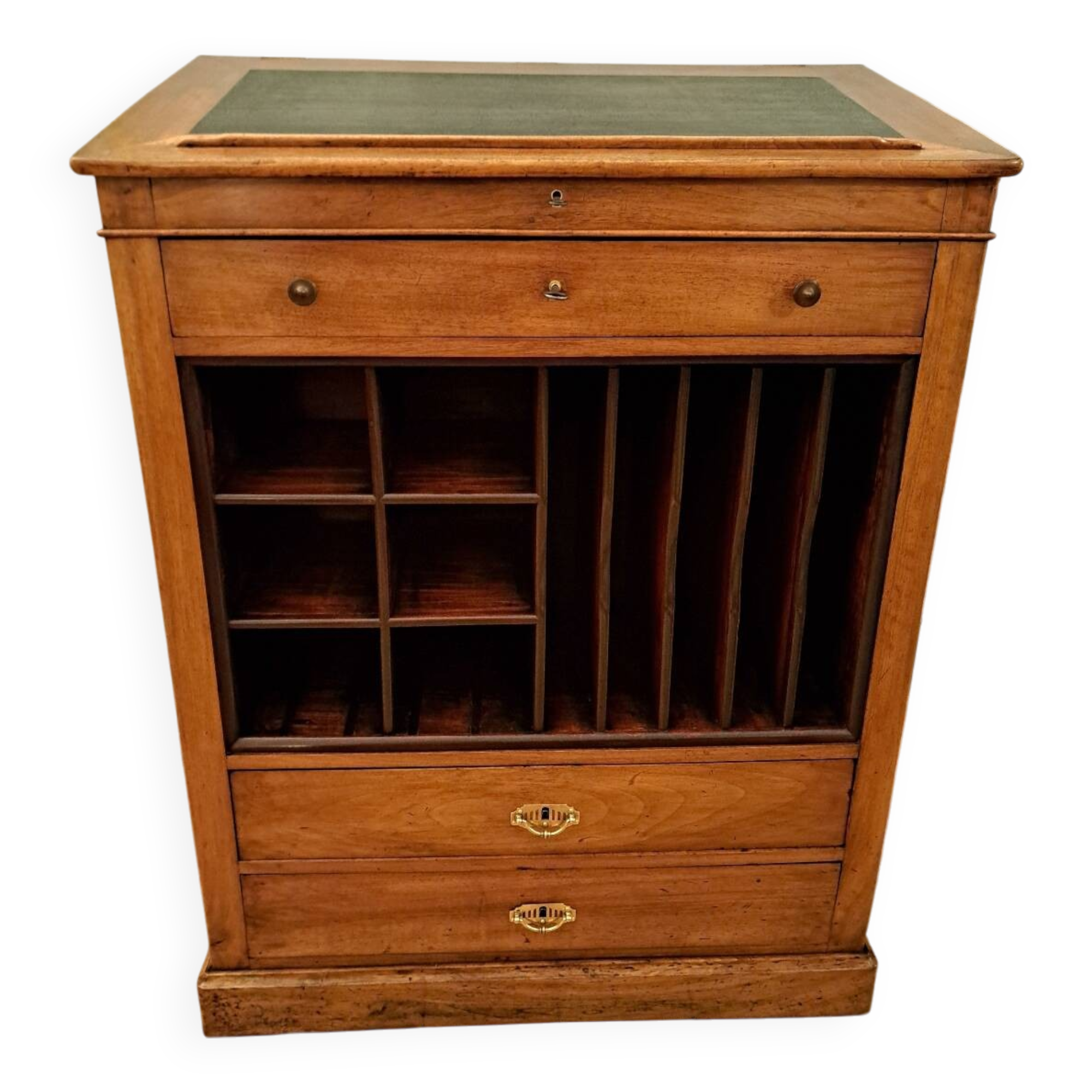 19th century walnut writing desk