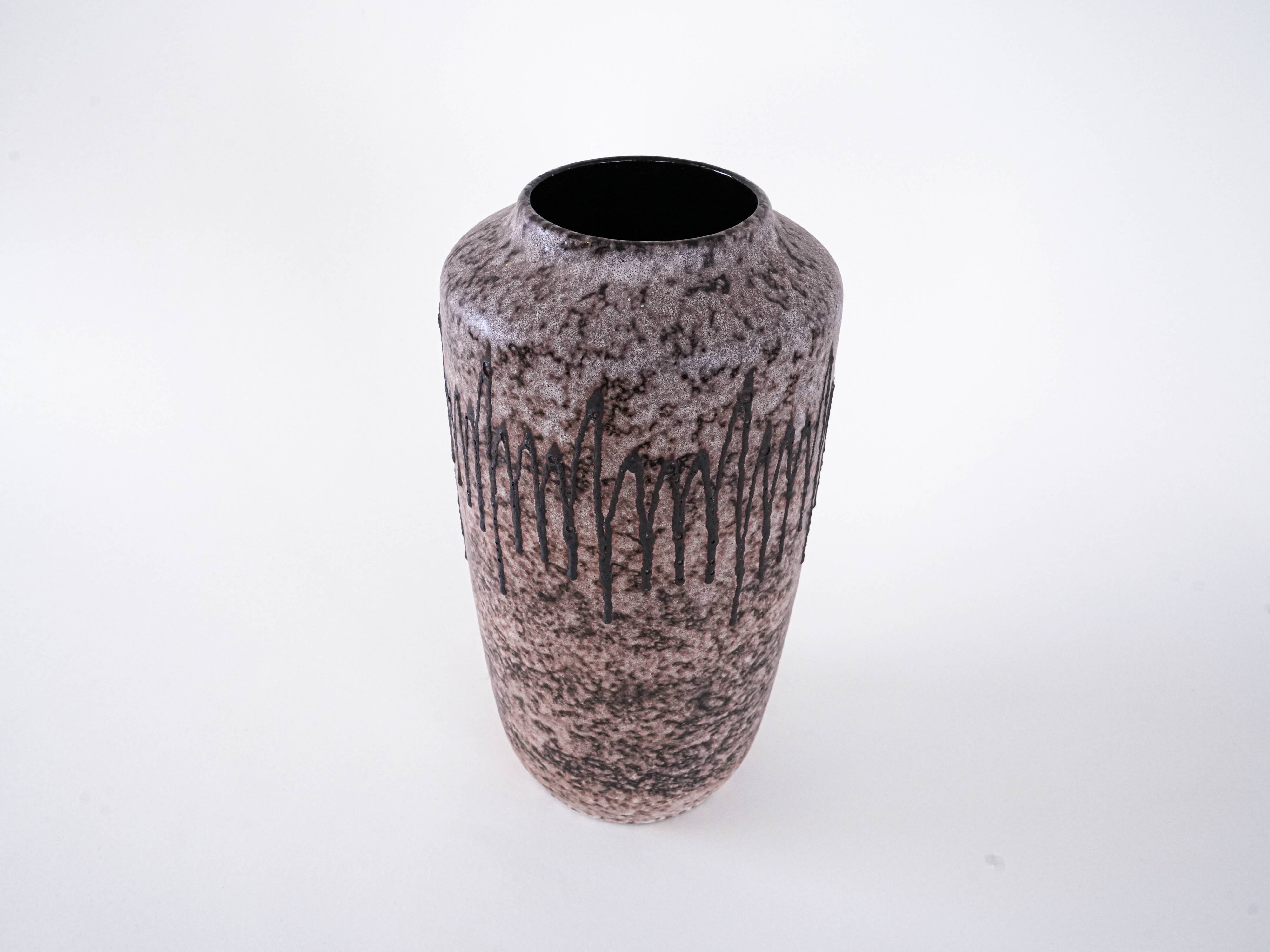 Ceramic vase, German design, 1960s, manufactured in West Germany