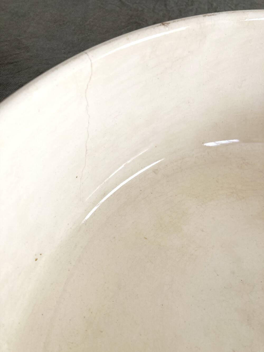 Antique ceramic basin, Claudine model