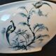 Vegetable soup kitchen Alfred Lanternier & Co Limoges blue peacock décor