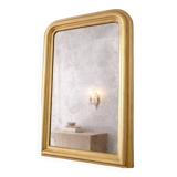 Louis-Philippe mirror in gilded wood — early 20th century, 85 cm