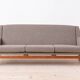 Johannes Andersen Sofa Excellent for AB Trensums Fåtöljfabrik, Reupholstered in KVADRAT