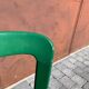 6 Bruno Rey Kush & co Green Stackable Chairs Circa 1970
