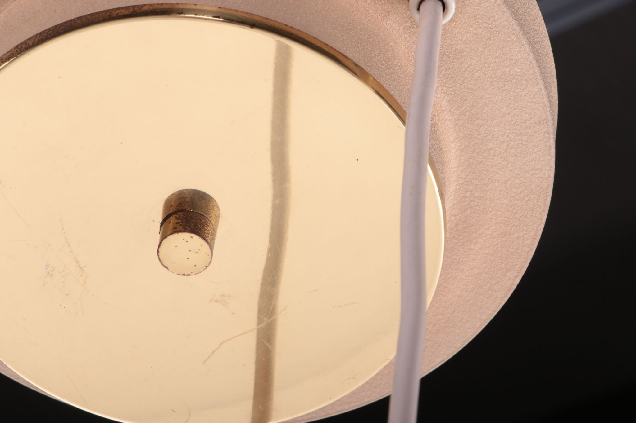 Vintage ceiling lamp with three opal glass spheres, 1960 Germany