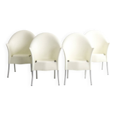 Lot de 4 chaises, Lord Yo par Philippe Starck pour Aleph, 1994