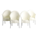 Lot de 4 chaises, Lord Yo par Philippe Starck pour Aleph, 1994