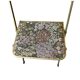 Chaises pliantes motif floral