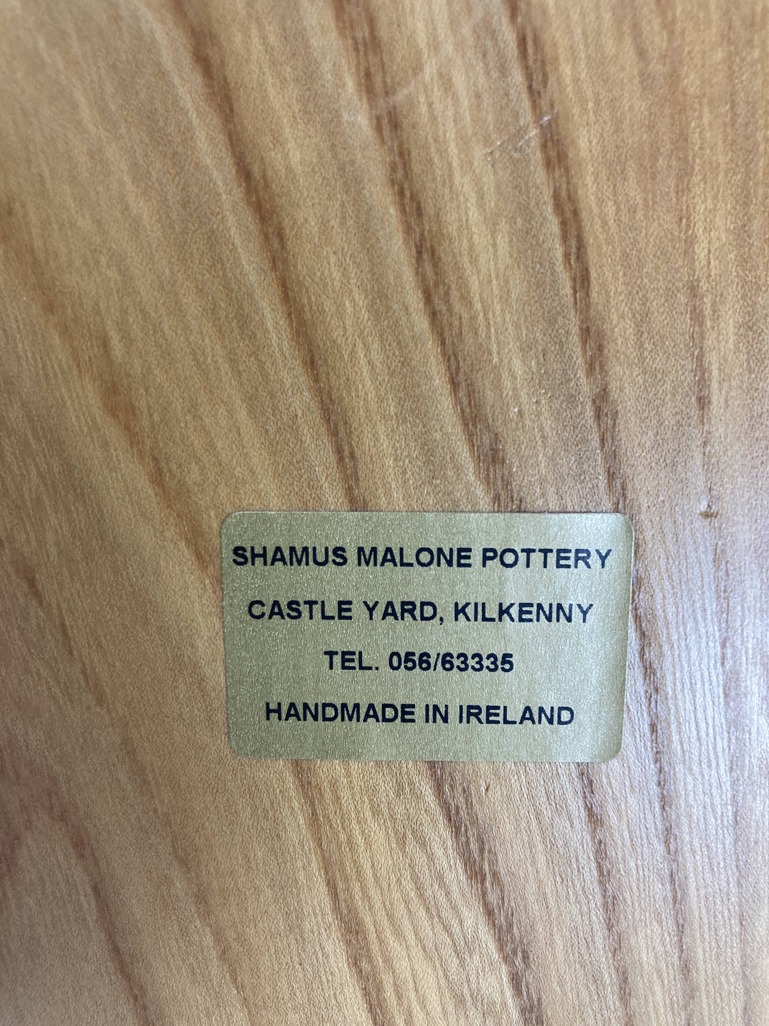 Freeform Irish elm mirror by Sheamus Malone 2001