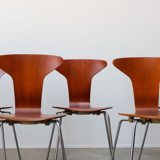 Model 3105 Mosquito chairs by Arne Jacobsen for Fritz Hansen 1967