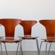 Model 3105 Mosquito chairs by Arne Jacobsen for Fritz Hansen 1967