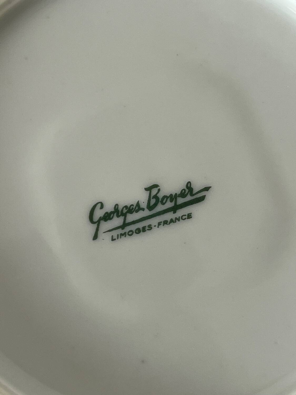 Georges Boyer porcelain set 1934
