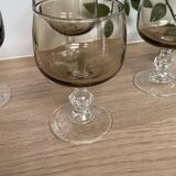Set of 4 Luminarc liqueur glasses, Domaine model