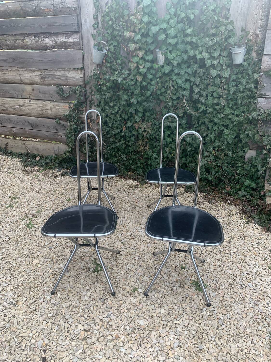 Set of 4 70s chairs