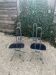Lot de 4 chaises 70s