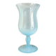 Sky blue opaline vase