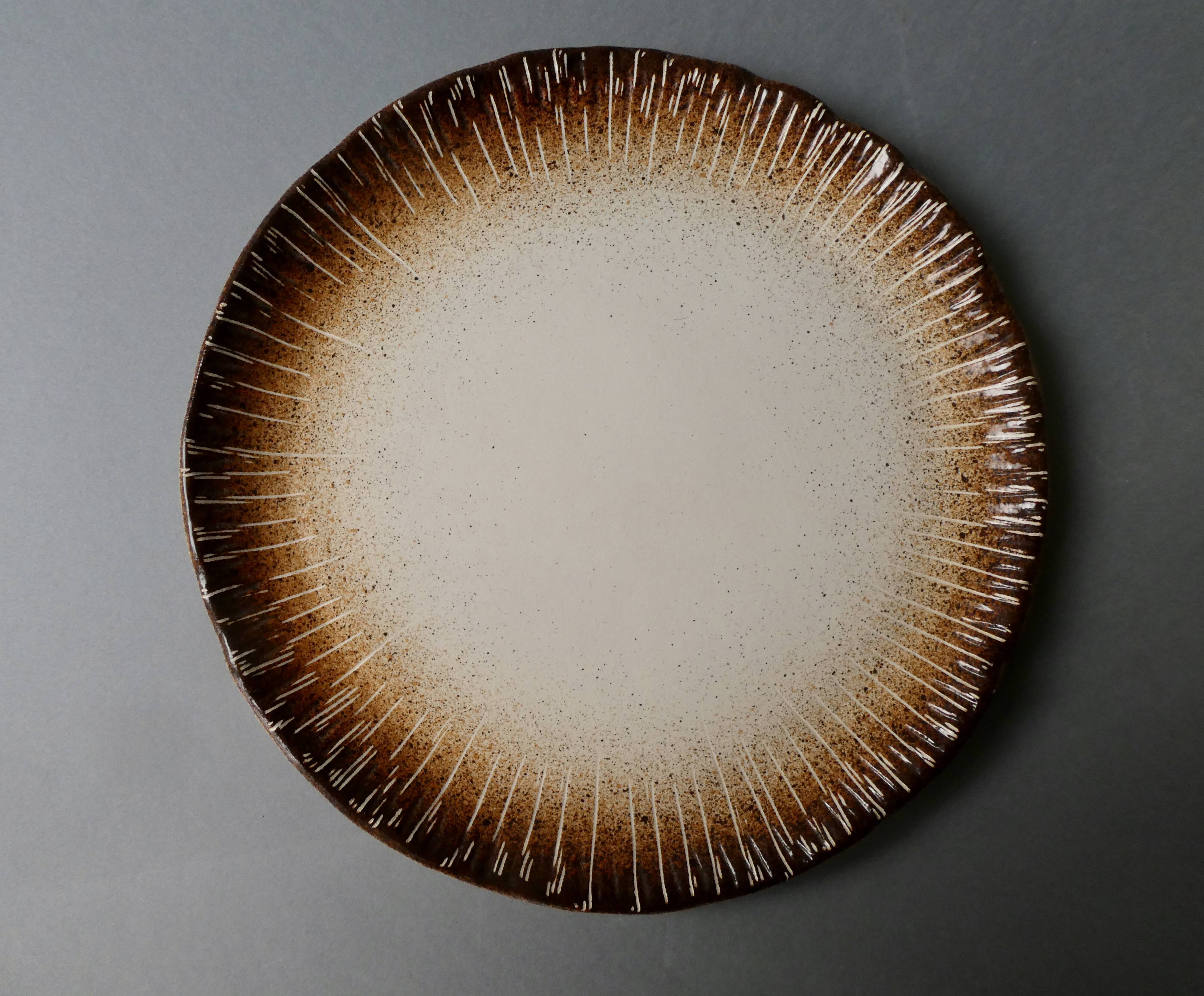 Digestive service Bruno Dose Poterie du Breuil 60s