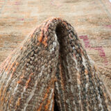 1960s antique wool vintage runner rug