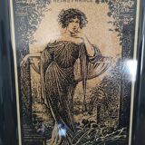 Champagne Pommery Reims advertising tray