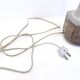 Scandinavian ceramic lamp – Knudsen & Bornholm, 1970s
