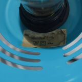 Post-modern suspension lamp Memphis metal & plastic design Brilliant 1980s