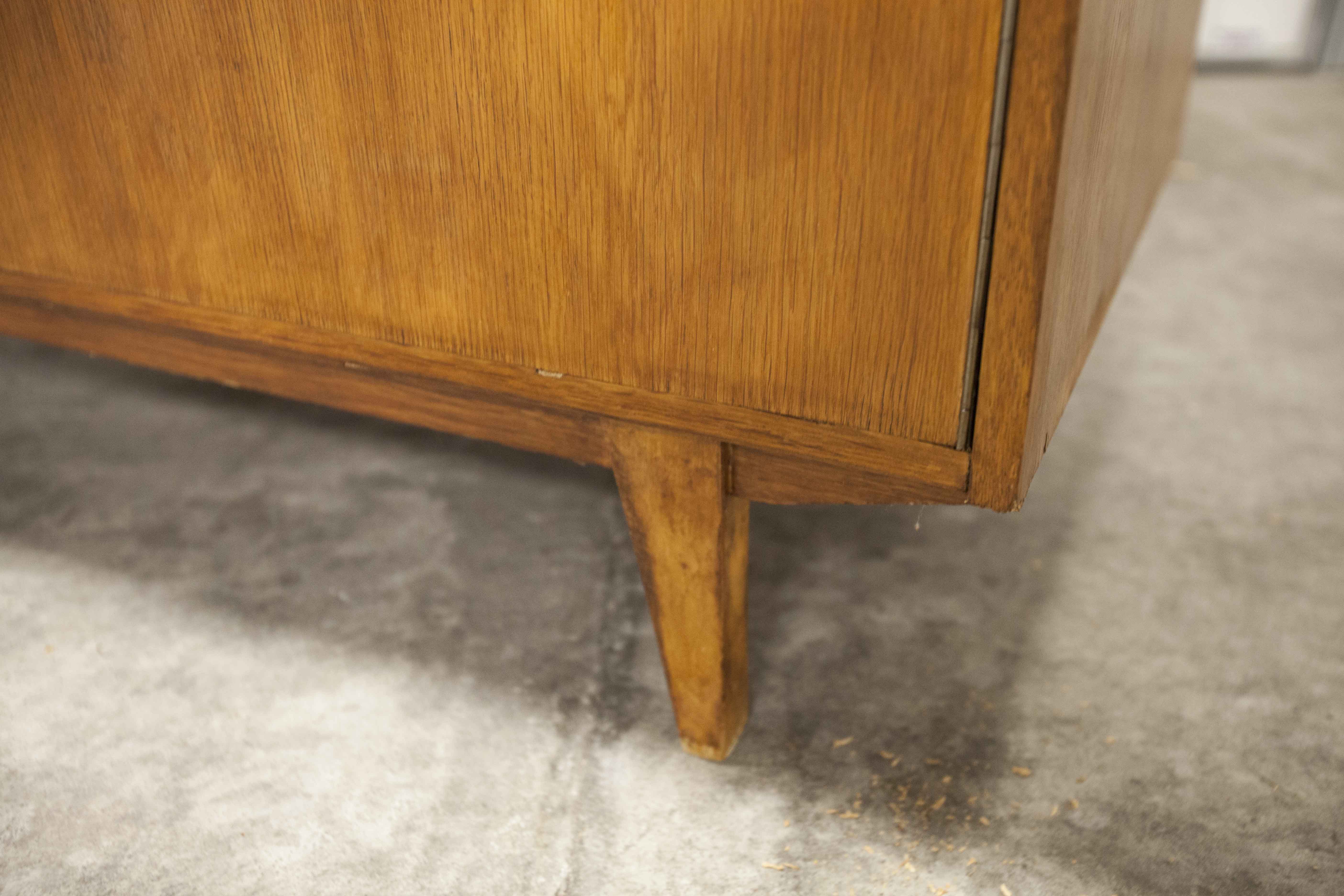 Lightweight Scandinavian wardrobe 1960 2 doors